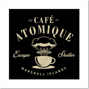 Cafe Atomique by © Buck Tee Originals Posters and Art